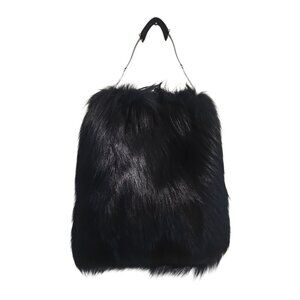 Authentic Gucci Vintage 1955 Horsebit Fur Handbag